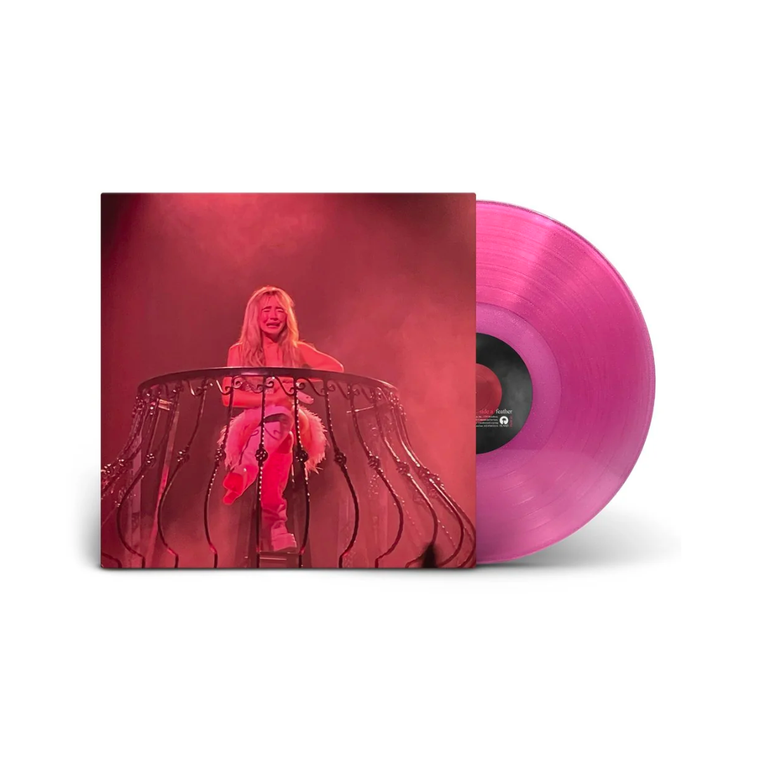 Sabrina Carpenter - Feather - Pink Glitter 7" Single Vinyl