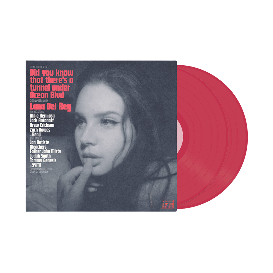 Lana Del Rey - Did You Know That There's A Tunnel Under Ocean Blvd - Magenta Vinyl
