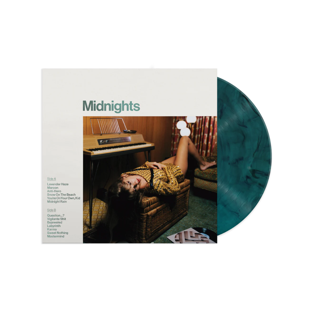 Taylor Swift - Midnights - Jade Green Marbled Vinyl