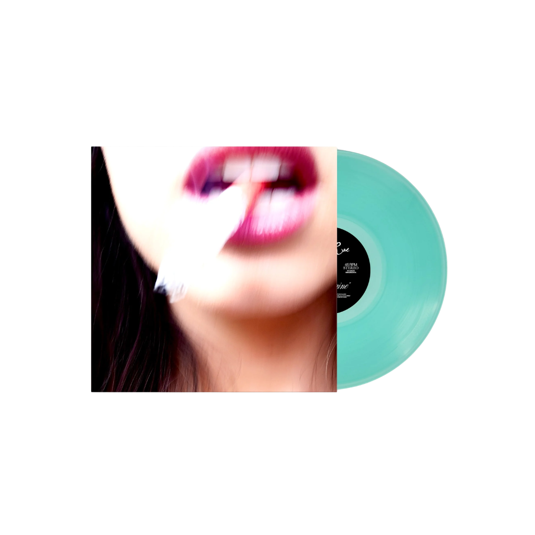 Addison Rae - Aquamarine - Sea Glass 7" Vinyl