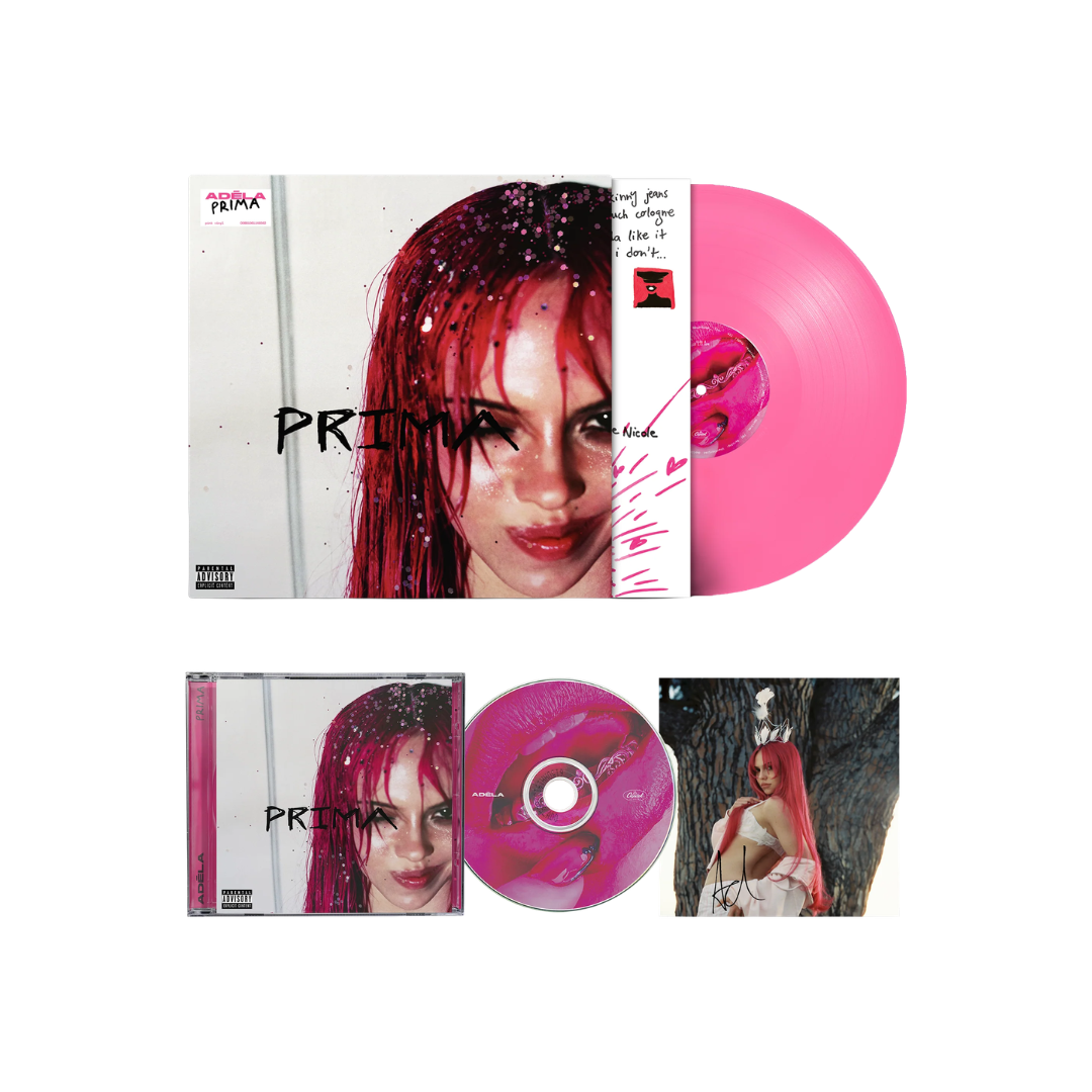 ADÉLA - PRIMA - Pink Vinyl + Signed CD