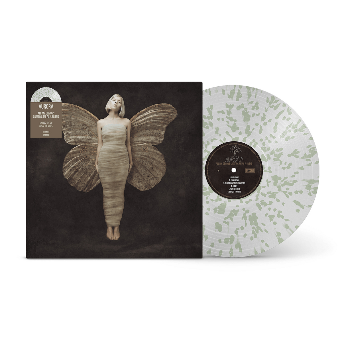 Aurora - All My Demons Greeting Me As A Friend - Green Splatter Vinyl