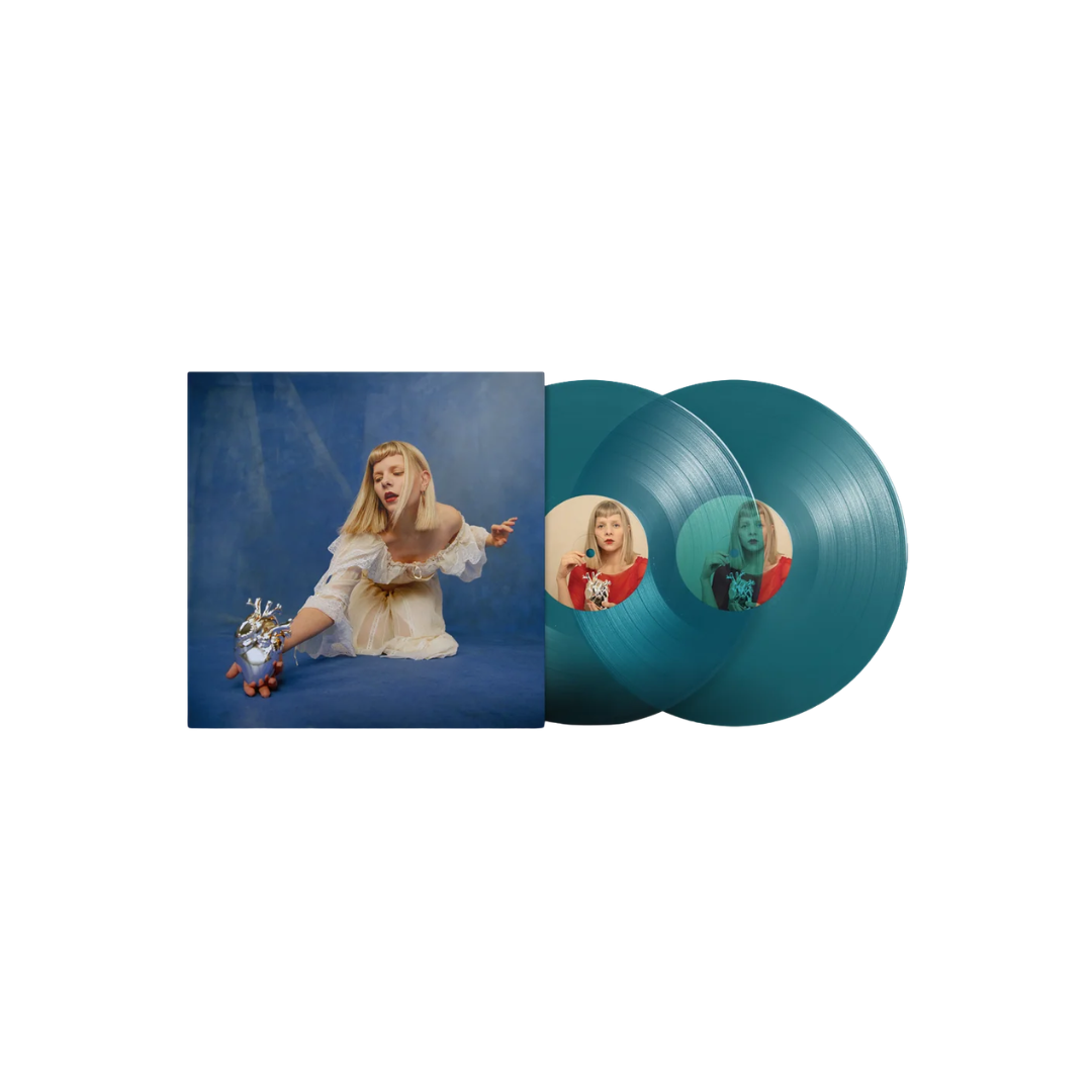 Aurora - What Happened To The Heart - Blue Transparent Vinyl with Alternative Cover (Warrior's Edition)