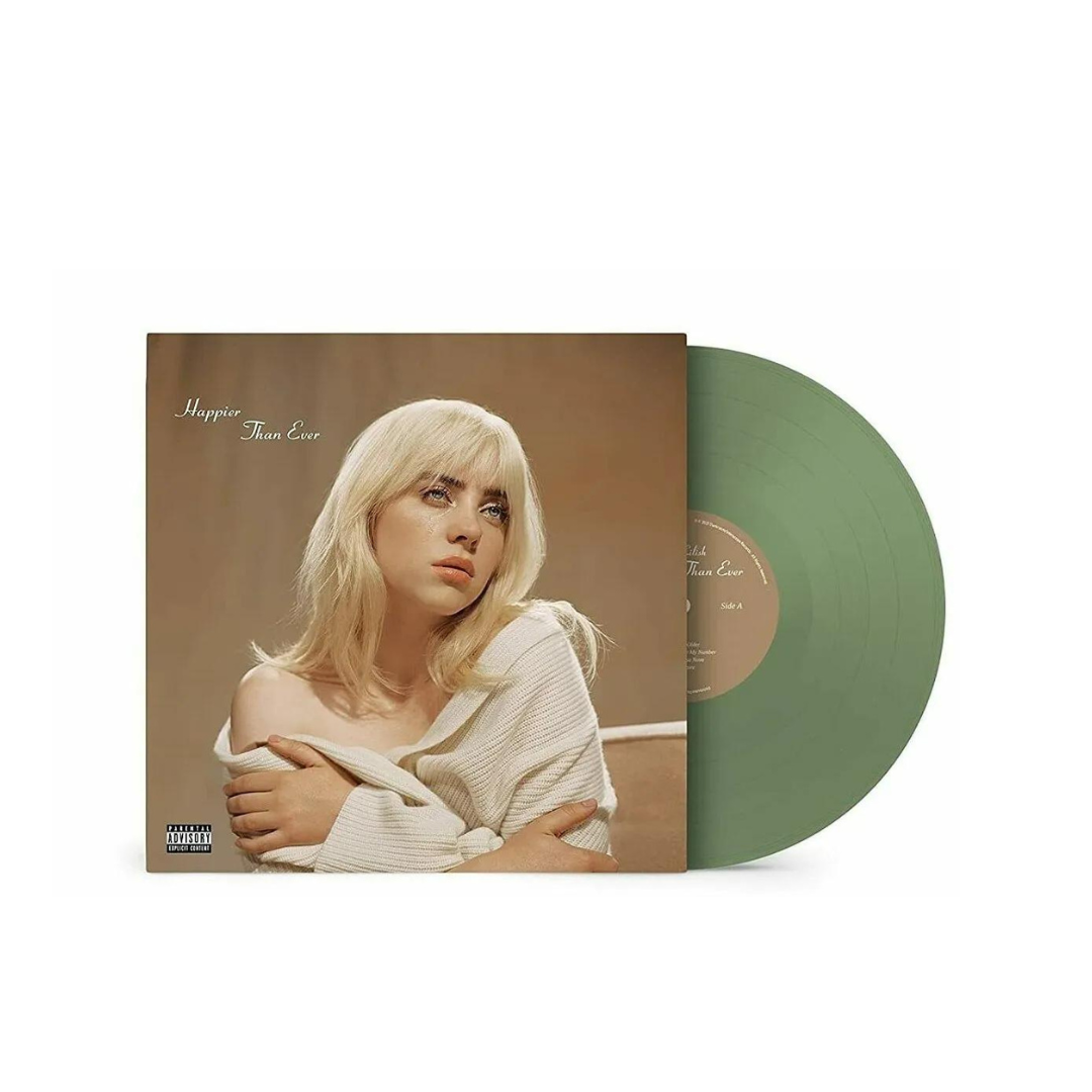 Billie Eilish - Happier Than Ever - Sage Green Vinyl (Amazon Edition)