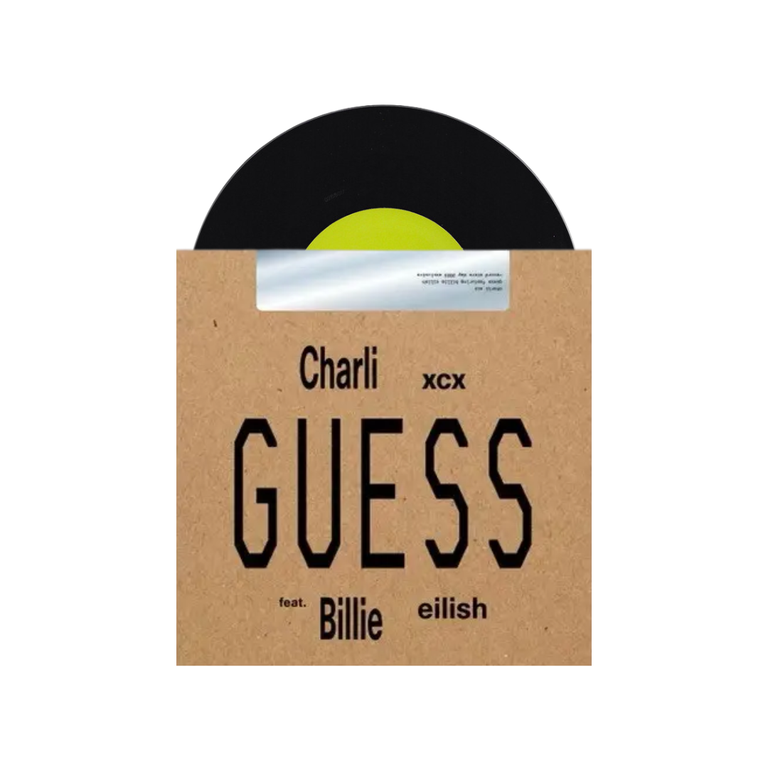 Charli XCX & Billie Eilish - Guess - 7" Black Vinyl 2025 RSD