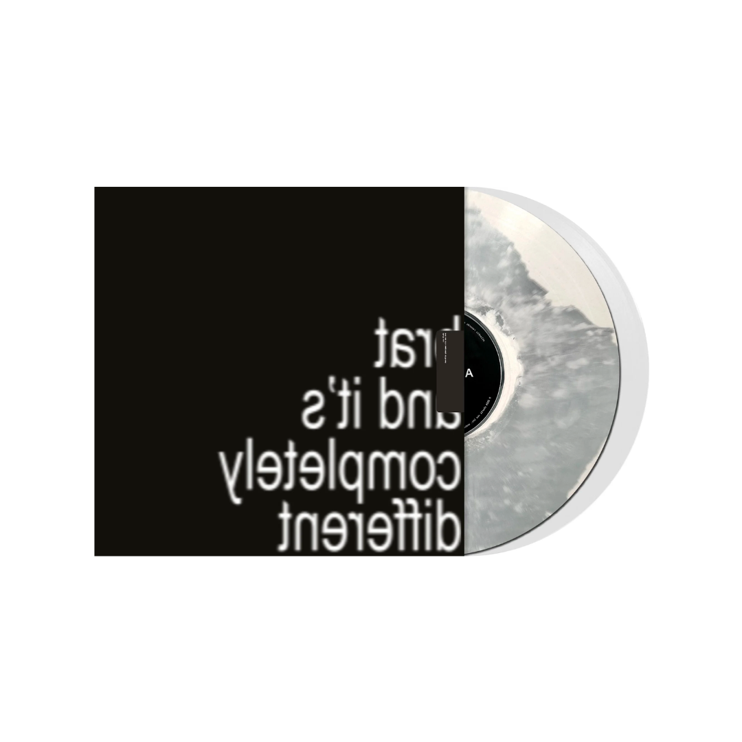 Charli XCX - Brat And It’s Completely Different - Clear with Powder Fill and White Vinyl