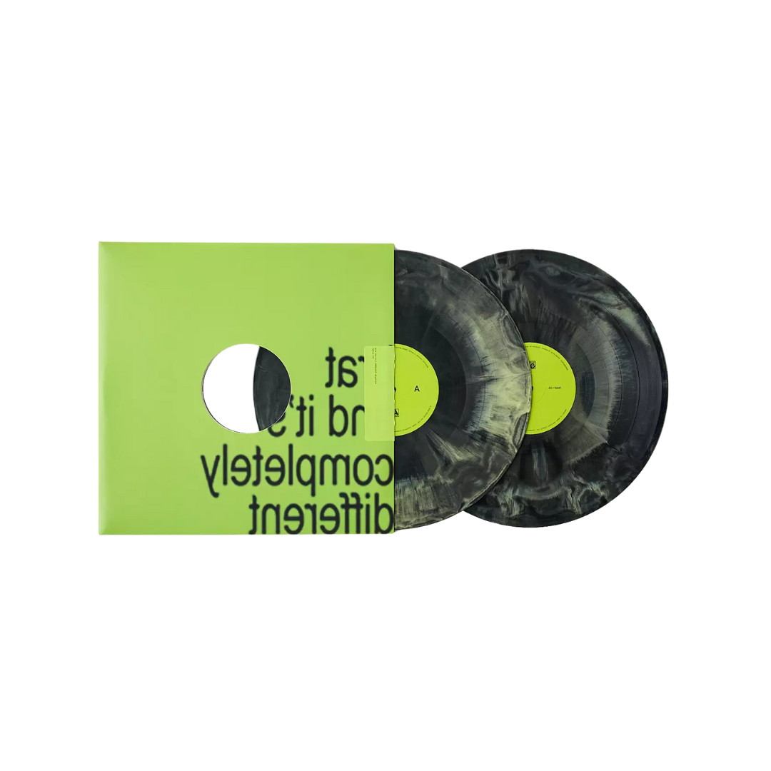 Charli XCX - Brat And It’s Completely Different - Green and Black Swirl Vinyl