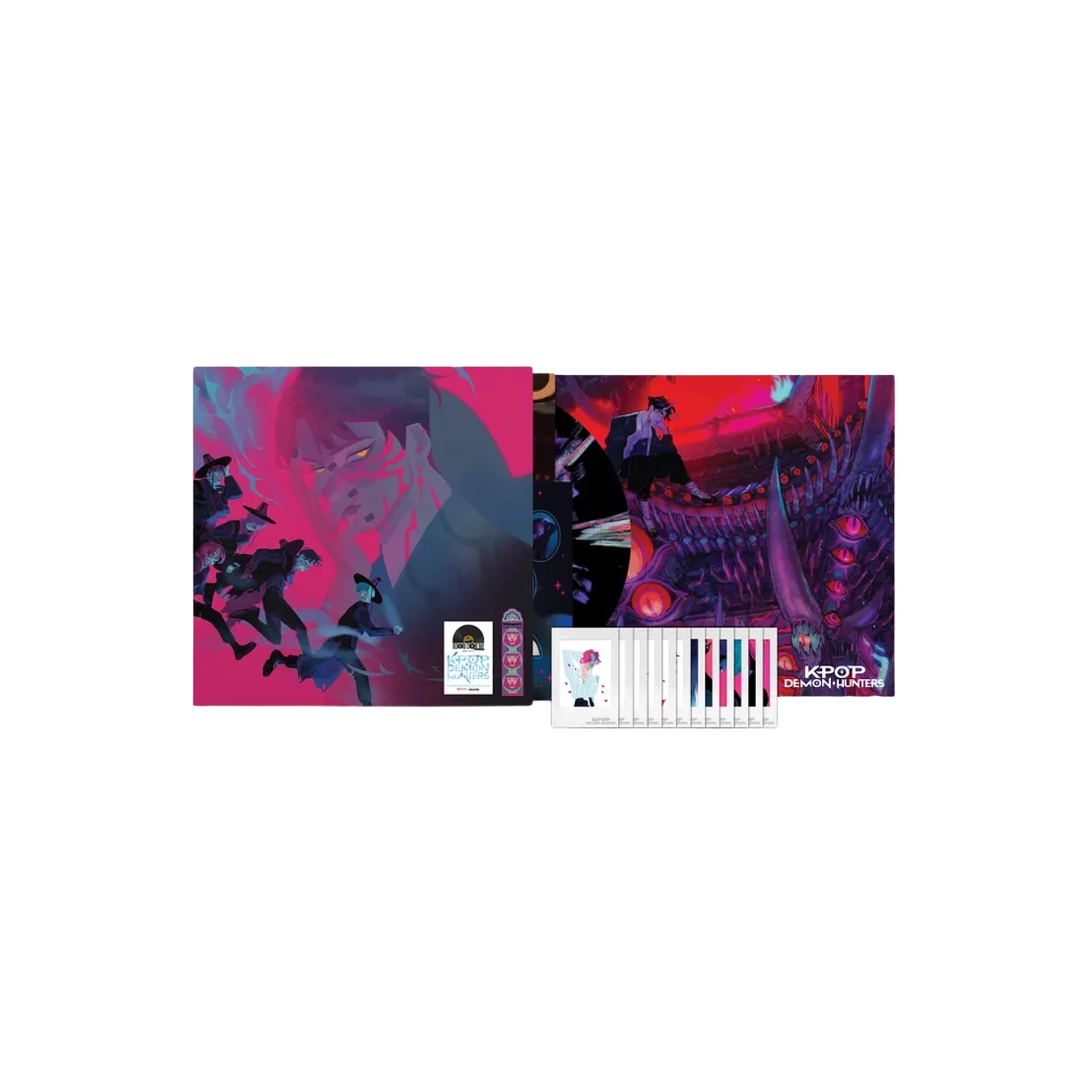 K-Pop Demon Hunters (Soundtrack From The Netflix Film) - Black Transparent With Blue & Purple Splatter Vinyl (Saja Boys Edition) (RSD 2026)