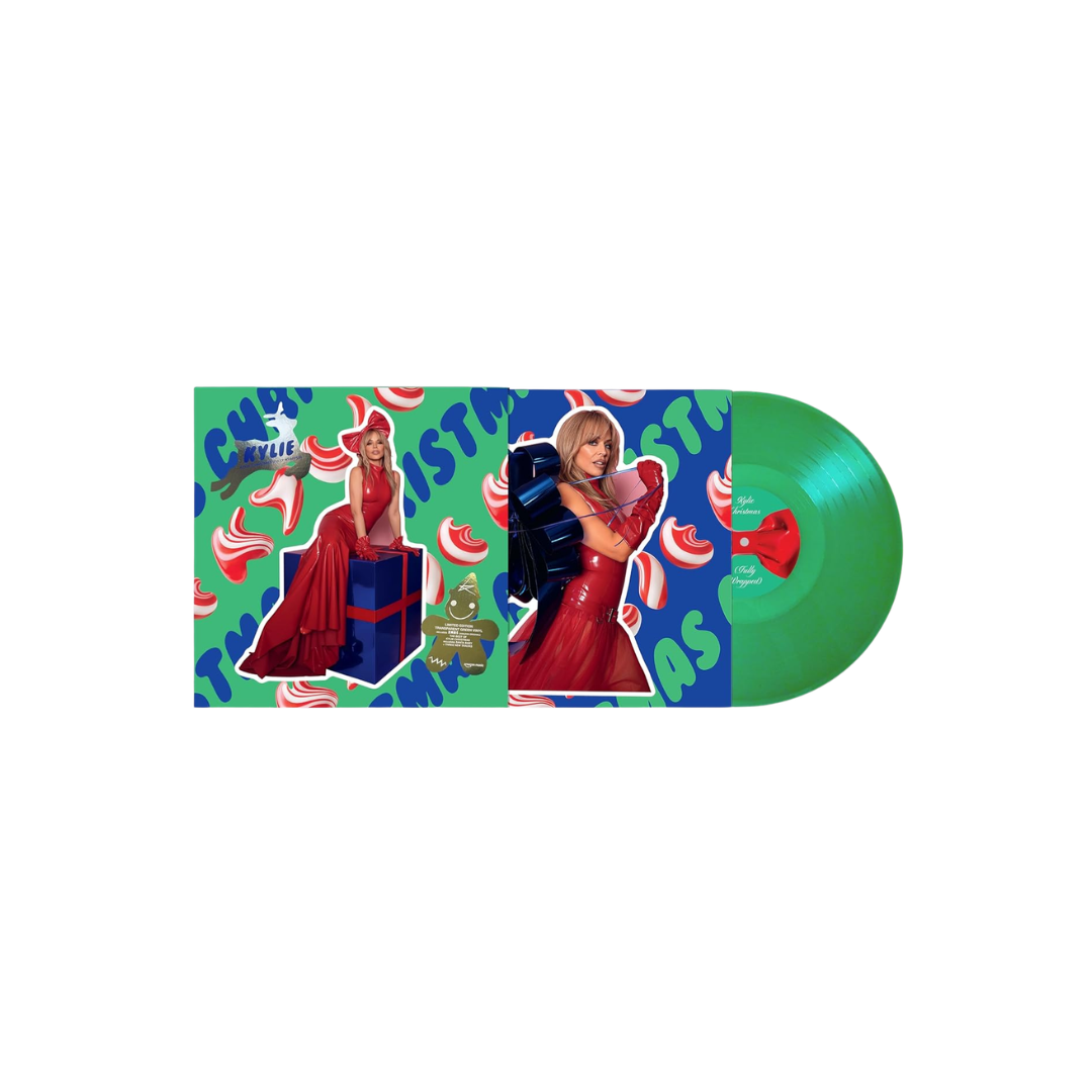 Kylie Minogue - Kylie Christmas (Fully Wrapped) - Transparent Green Vinyl (Amazon Exclusive Edition)