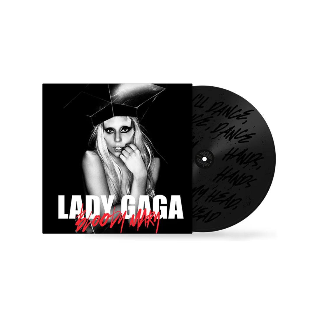 Lady Gaga - Bloody Mary - Black 12" Vinyl