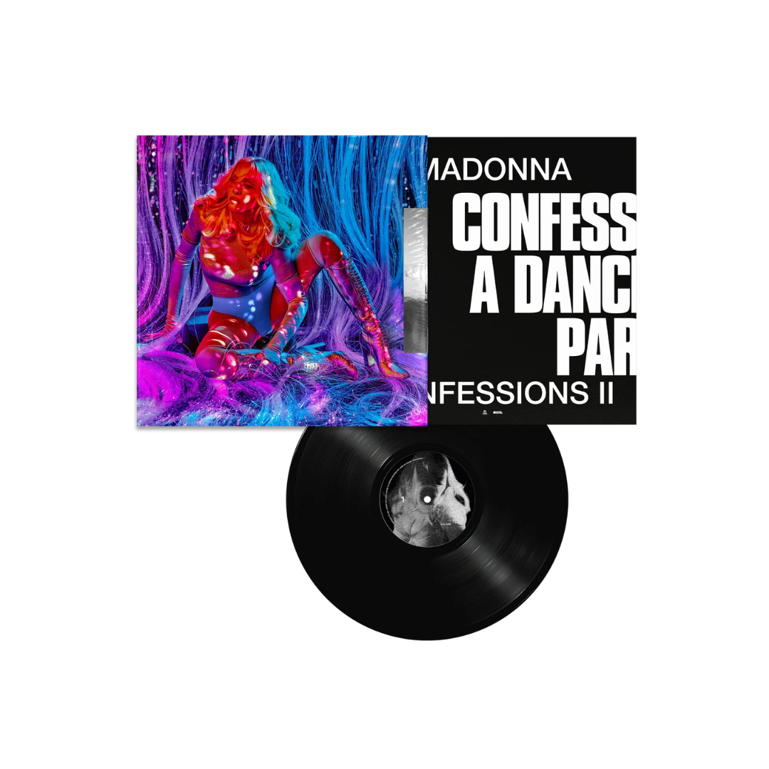 Madonna - Confessions II - Bilt Exclsuive Black Vinyl with Alternate Cover Artwork - Inner Sleeve