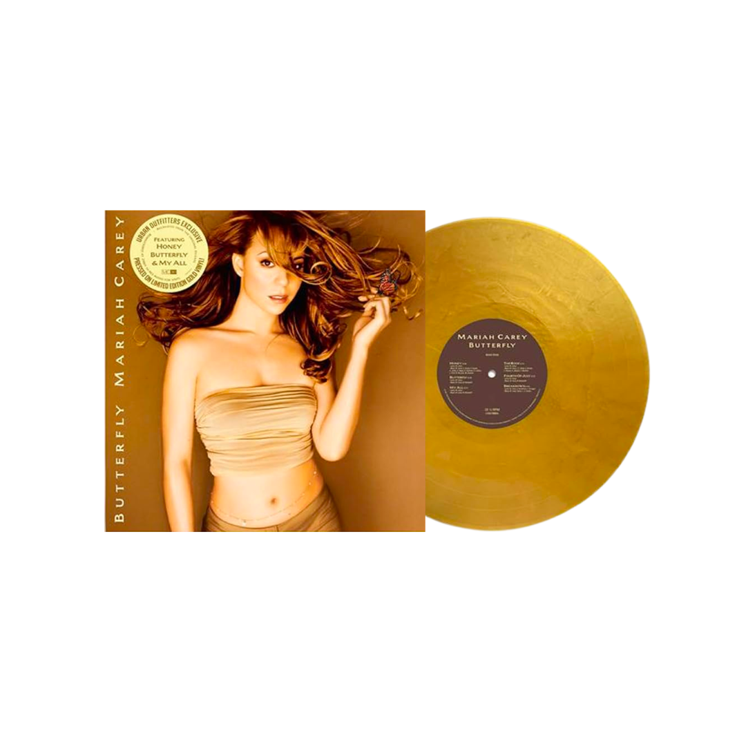 Mariah Carey - Butterfly - UO Gold And Clear Ripple Effect Vinyl