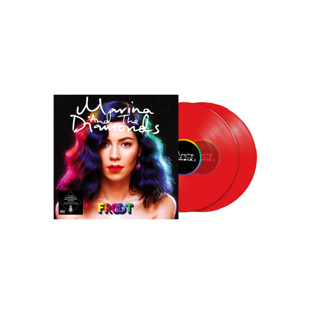Marina - Froot - Red Translucent Vinyl (10 Anniversary Edition)