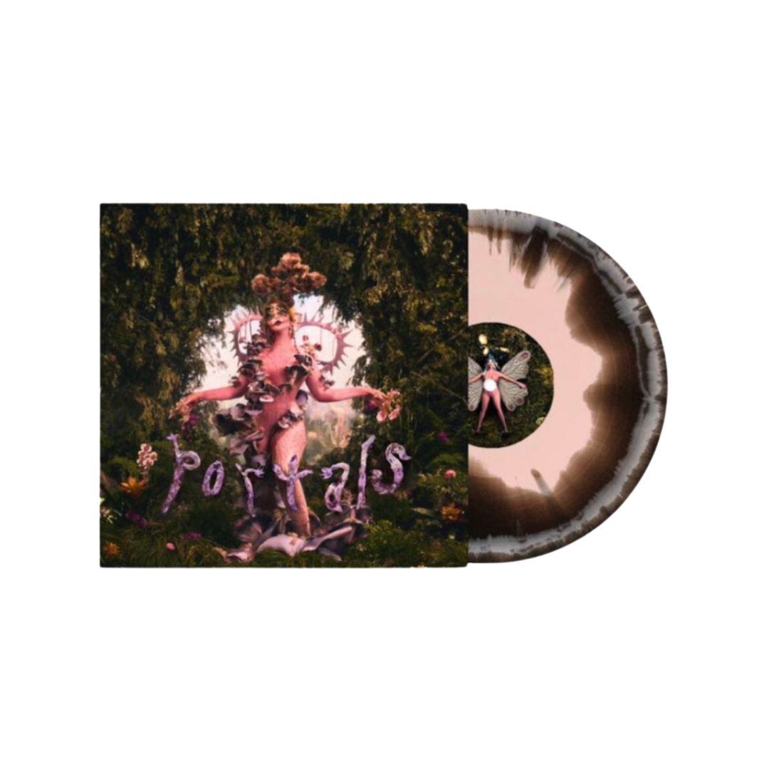 Melanie Martinez - Portals - Baby Pink & Black Swirl Vinyl Australian Tour Edition