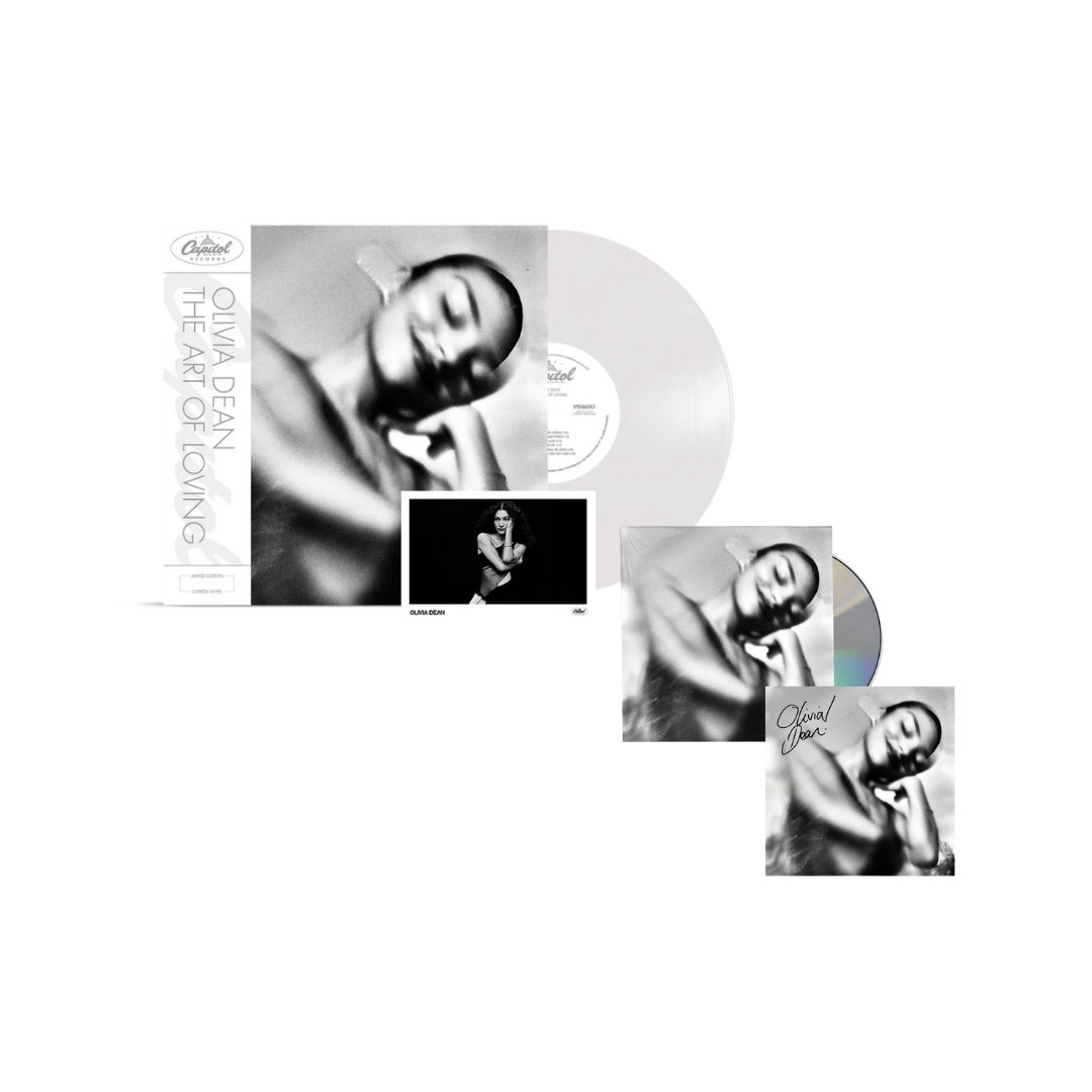Olivia Dean - The Art Of Loving - Capitol White Vinyl + CD + Signed Card