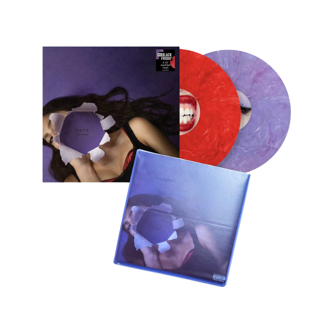 Olivia Rodrigo: Guts (Spilled) - Vinyle Rouge Marbré et Violet