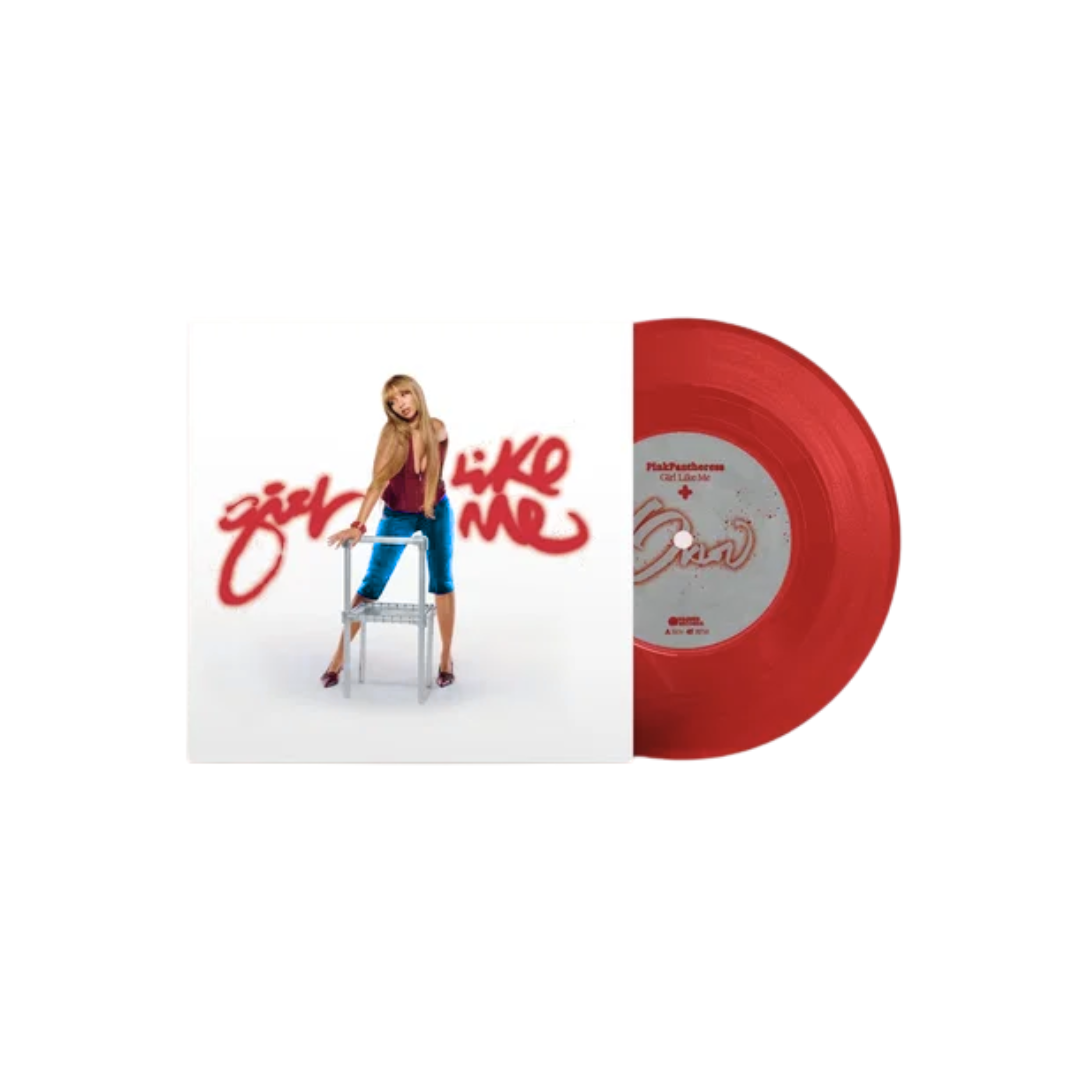 PinkPantheress - Girl Like Me - Red Transparent 7" Vinyl (RSD2026)