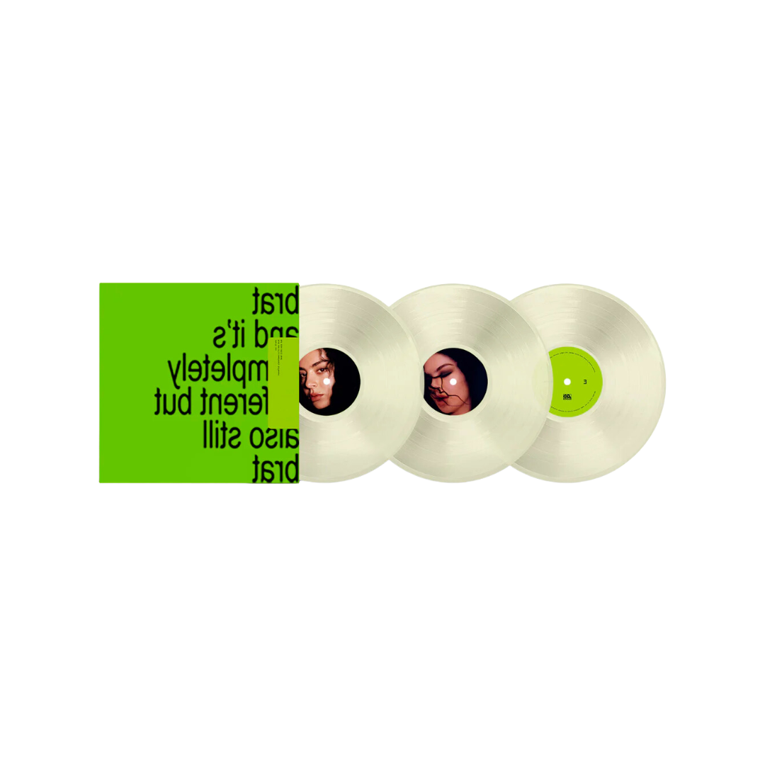 Charli XCX - Brat And It's Completely Different But Also Still Brat - Milky Clear Vinyl