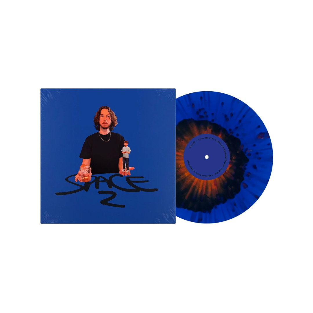 Marlon Craft - SPACE 2 - Blue With Black And Orange Splatter Vinyl