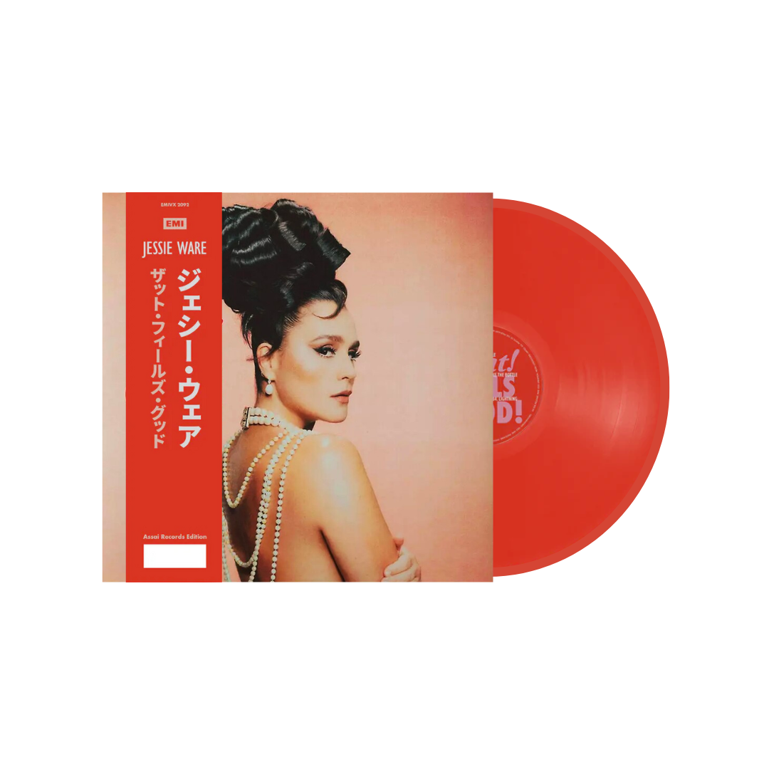 Jessie Ware - That! Feels Good! - Signed Red Translucent Vinyl with Assai Records OBI