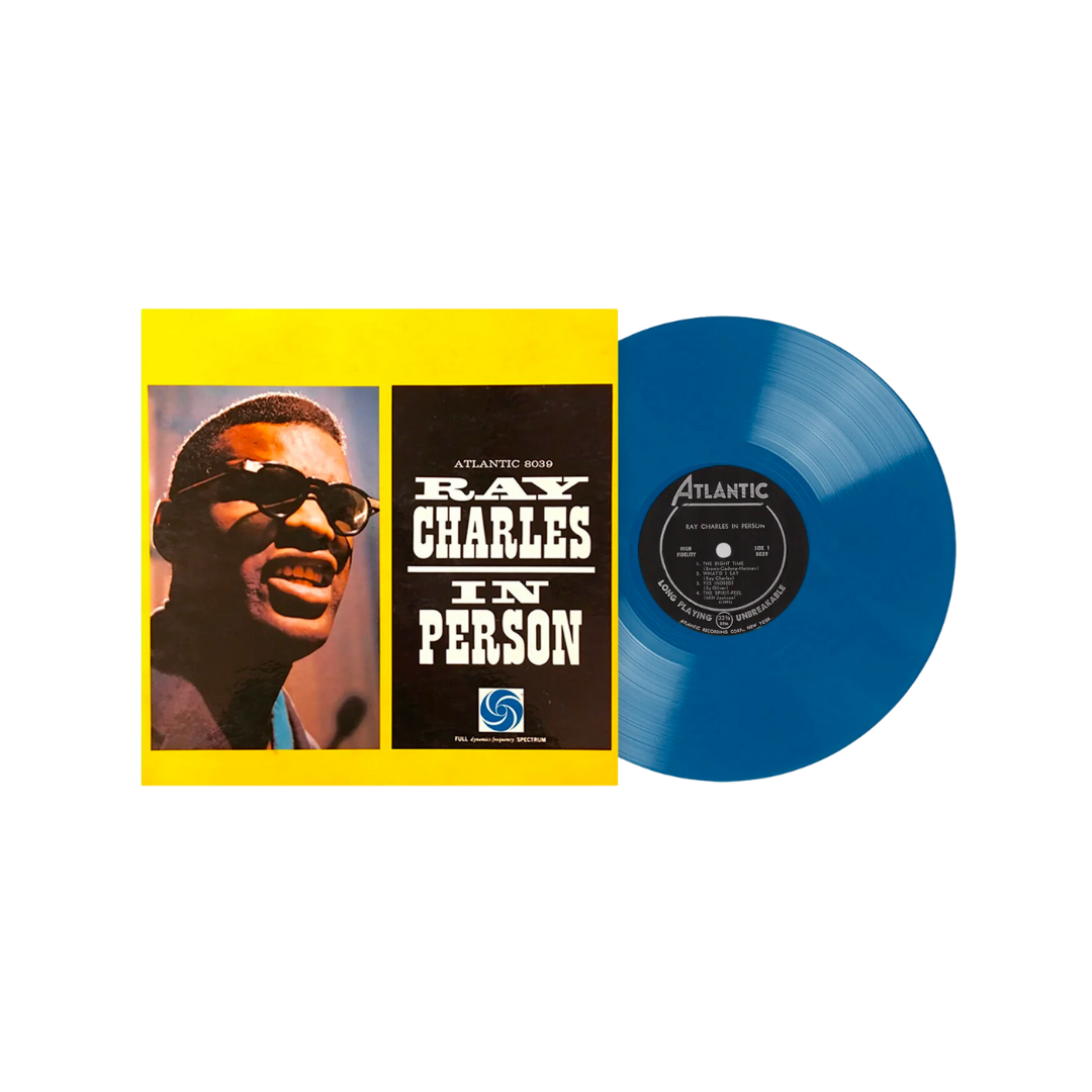 Ray Charles - Ray Charles In Person - Blue Vinyl (Vinyl Me, Please Edition)
