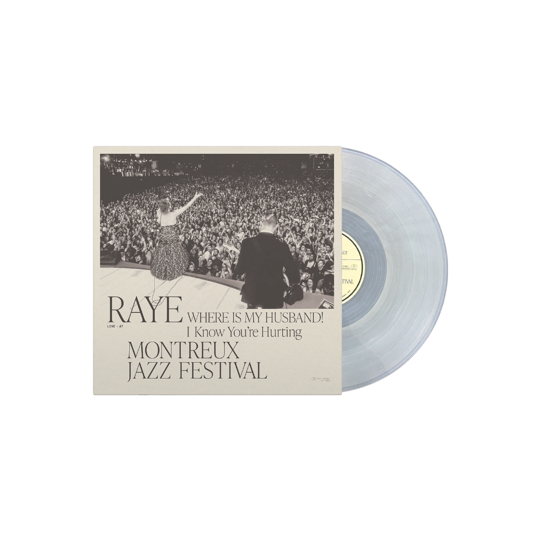 RAYE - Where Is My Husband! / I Know You’re Hurting (Live - At Montreux Jazz Festival) - Artic Pearlescent Vinyl