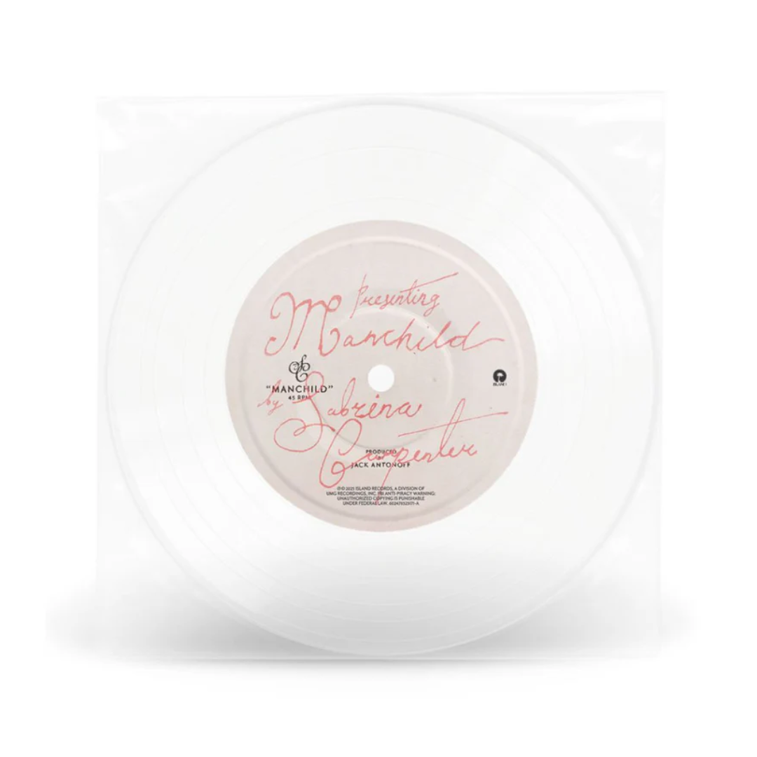 Sanbrina Carpenter - Manchild - Clear 7" Vinyl
