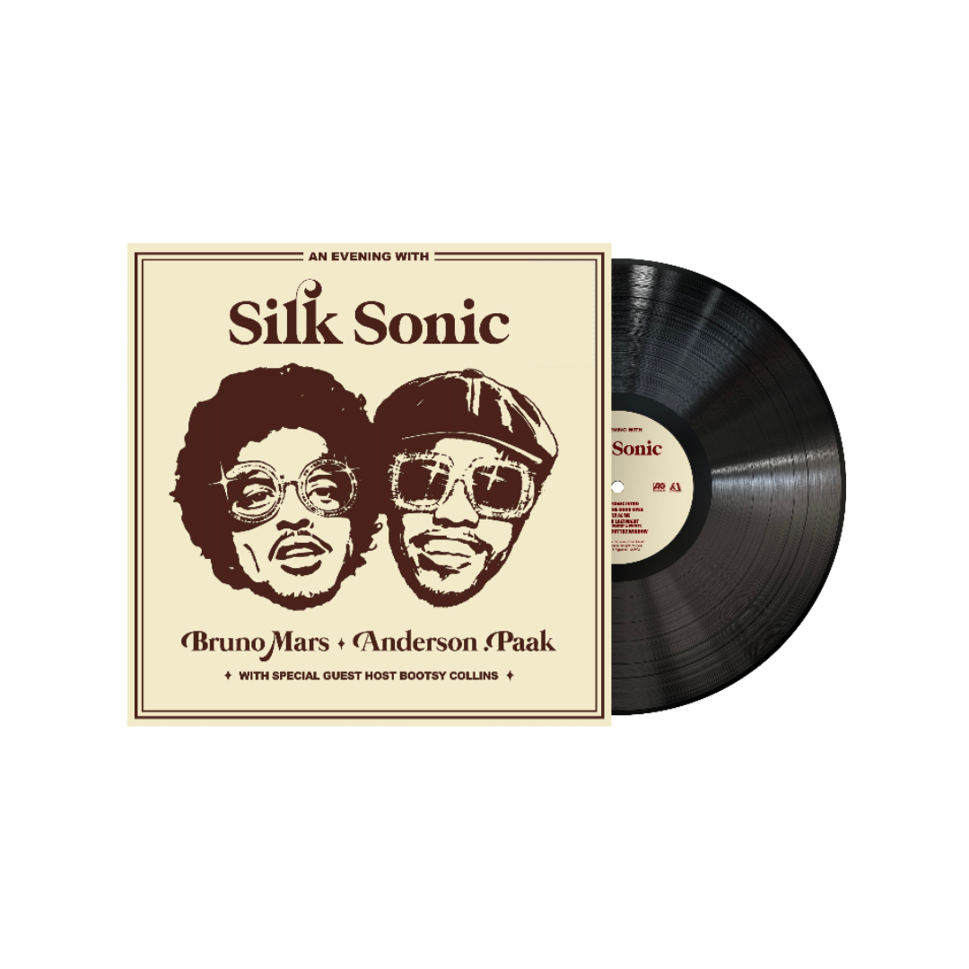 Silk Sonic - An Evening With Silk Sonic - Black Vinyl With Alternate Cover