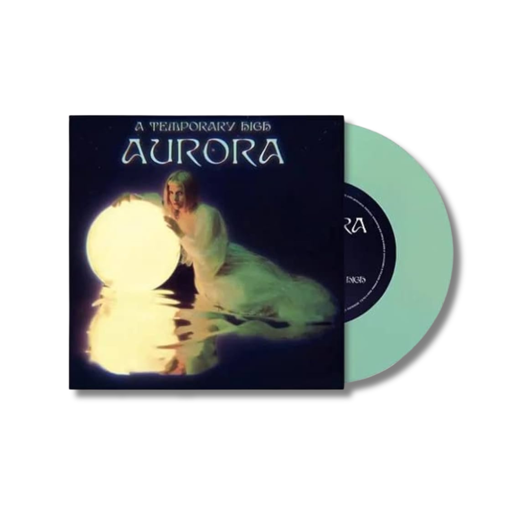 Aurora - Temporary High - Green (Eucalyptus) 7" Single Vinyl