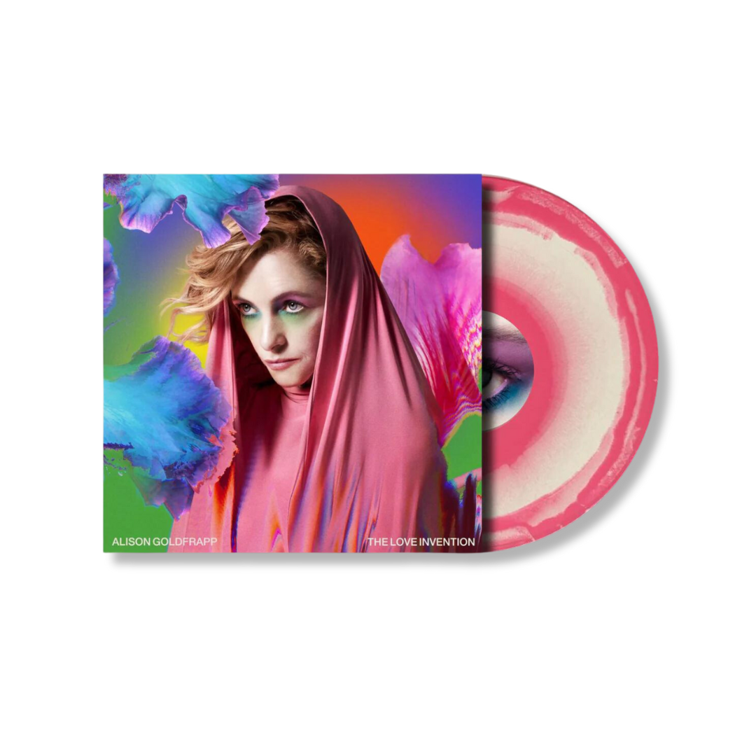 Alison Goldfrapp - The Love Invention - White and Pink Swirl Vinyl