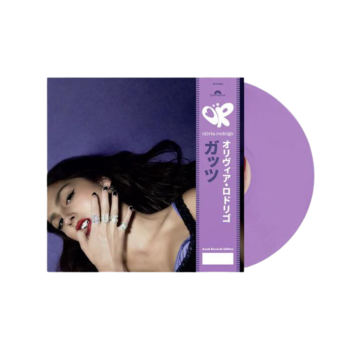 Olivia Rodrigo - Guts - Lavender Vinyl With Numbered Assai Records OBI