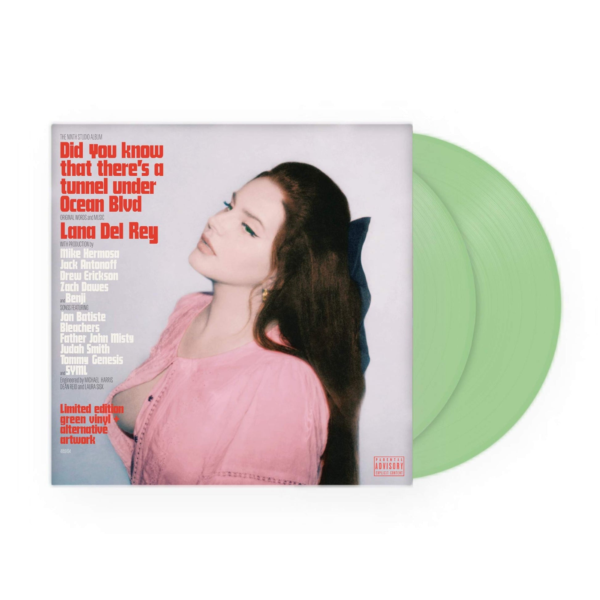 Lana Del Rey - Did You Know That There's A Tunnel Under Ocean Blvd - Green Vinyl