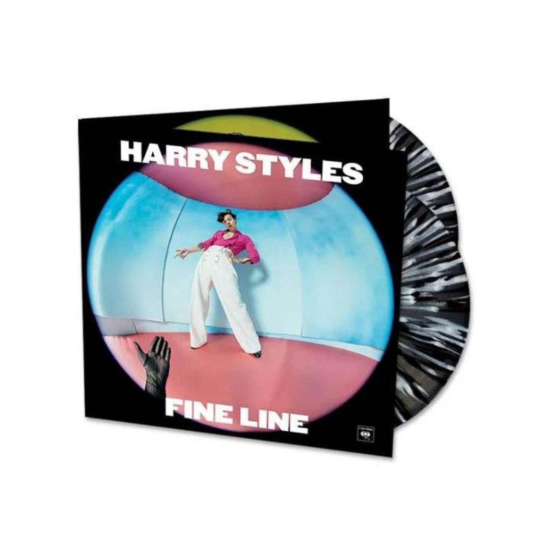 Harry Styles - Fine Line - Clear With Black And White Splatter Vinyl