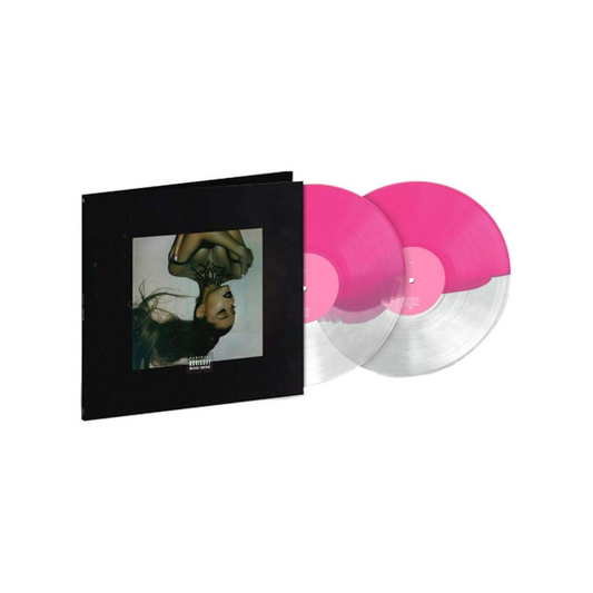 Ariana Grande - Thank U, Next - Pink /Clear Split Vinyl