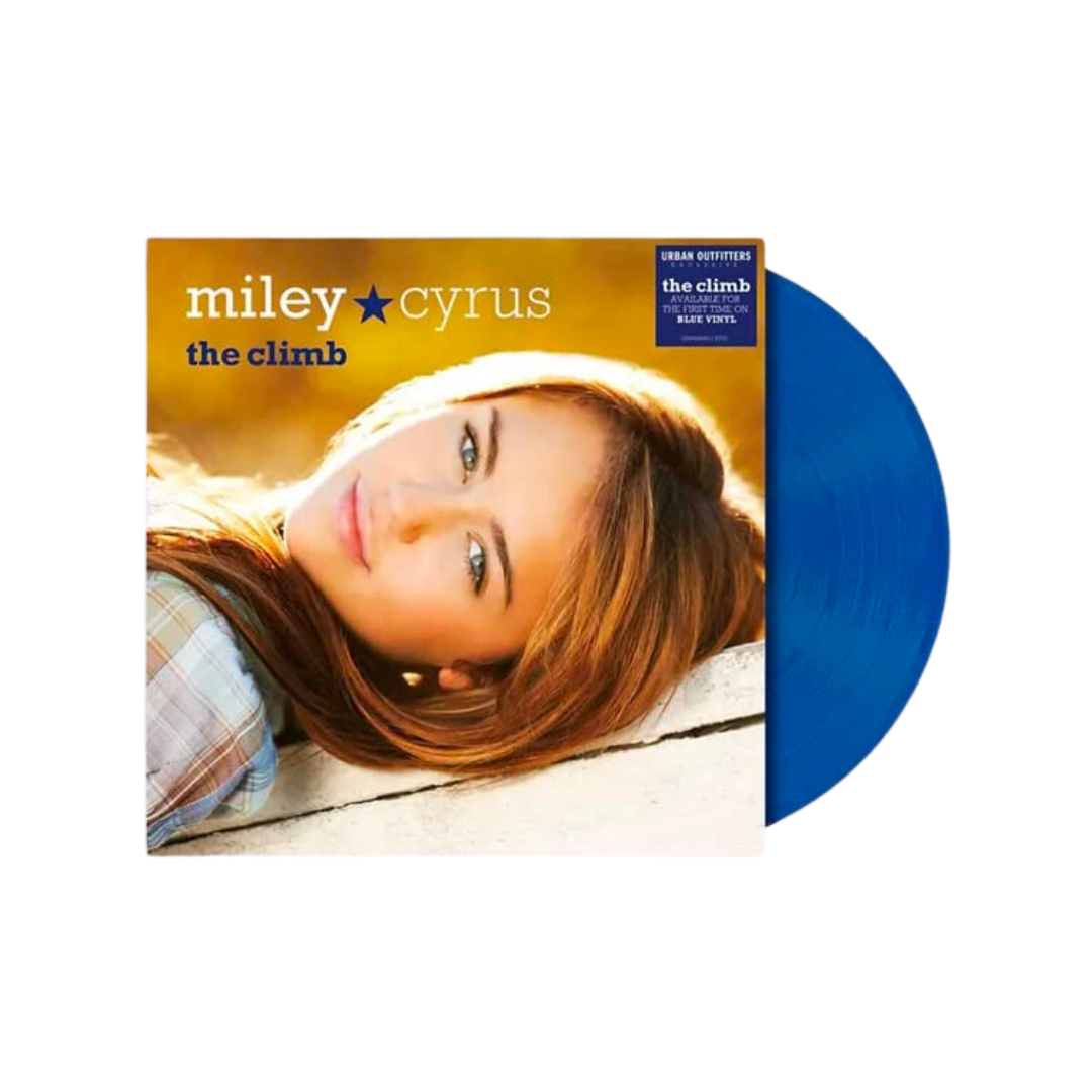 Miley Cyrus - The Climb - Blue Opaque (Blue Jay) Vinyl