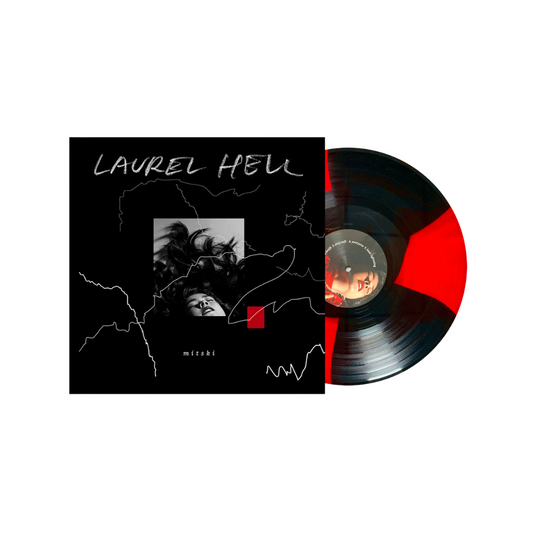 Mitski - Laurel Hell - Red And Black (Triple-Button) Vinyl