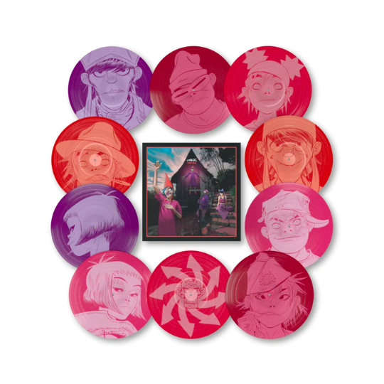 Gorillaz - Cracker Island - 7" Collectors Boxset