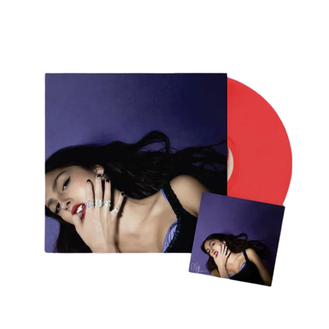 Olivia Rodrigo - Guts - Red Vinyl with Signed Print