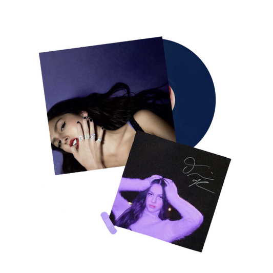 Olivia Rodrigo - Guts - Blue Edition with Signed Print