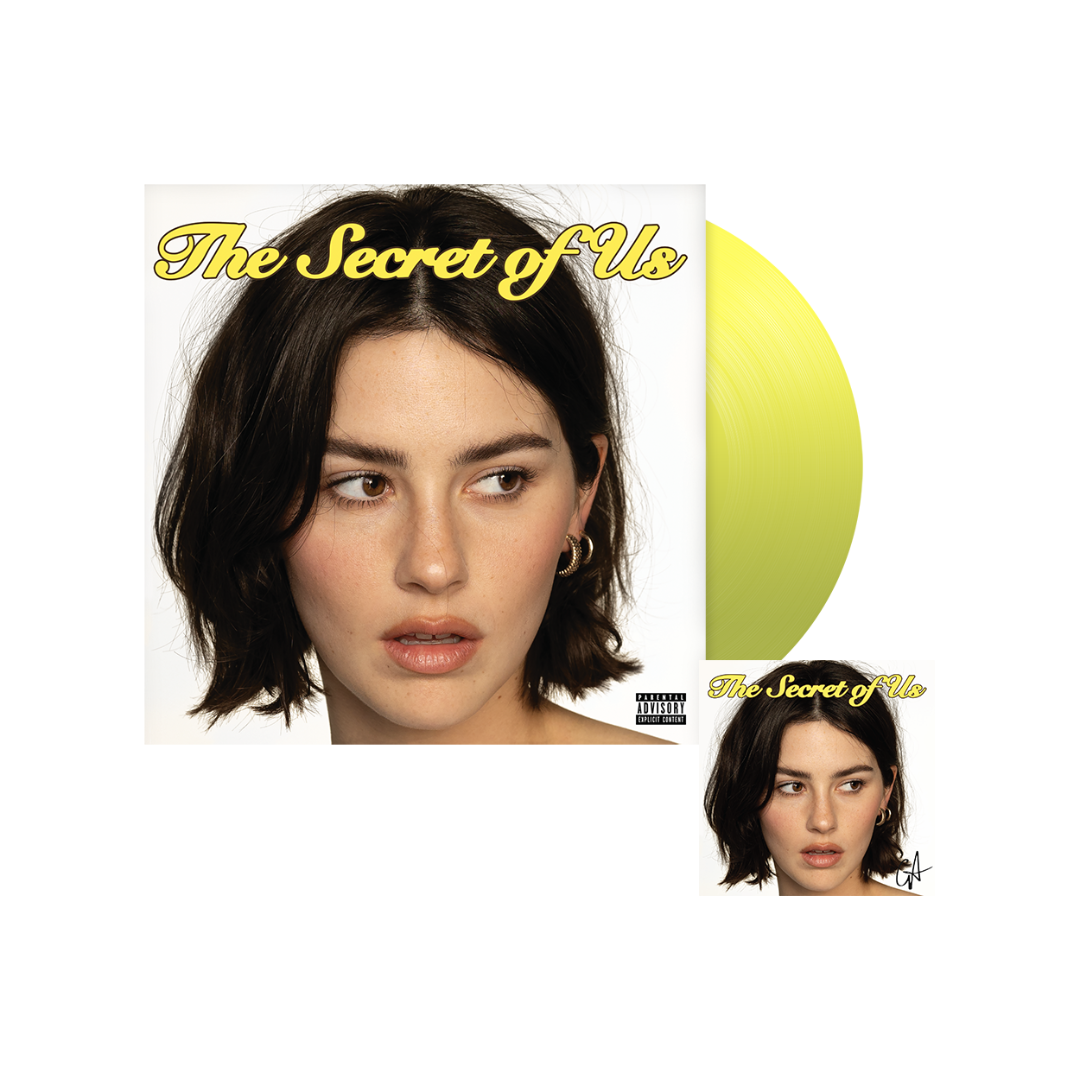 Gracie Abrams - The Secret Of Us - Signed Yellow Vinyl