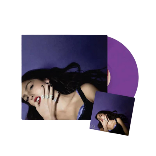 Olivia Rodrigo - Guts - Purple Vinyl with Signed Print