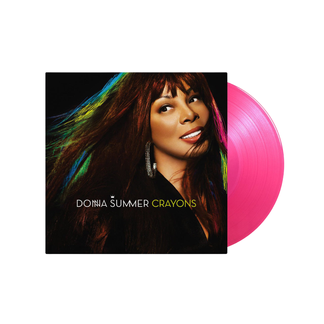 Donna Summer - Crayons - and numbered 15th Anniversary Pink Vinyl
