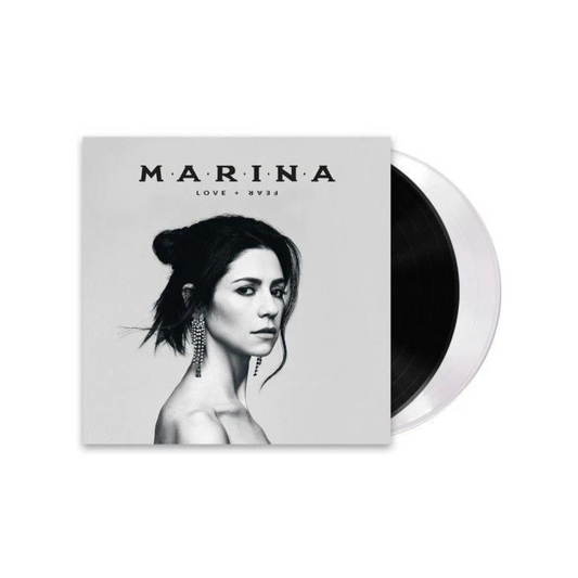 Marina - Fear + Love - White and Black Vinyl