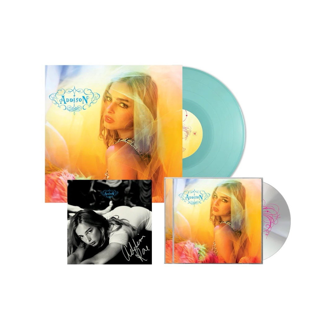 Light Blue Vinyl + CD + Signed Card