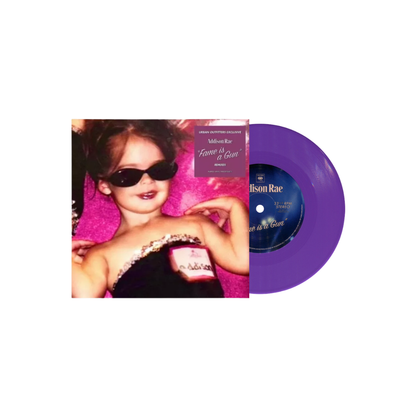 Addison Rae - Fame Is A Gun - Purple 7" Vinyl