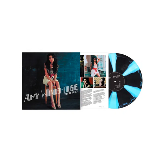 Amy Winehouse - Back To Black - Black And Blue Cornetto Vinyl