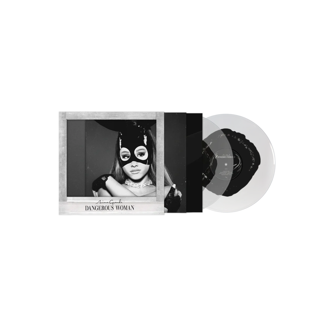 Ariana Grande - Dangerous Woman - Black And Clear Vinyl (10th Anniversary Edition With 2016 Art) - O-card Slipcase