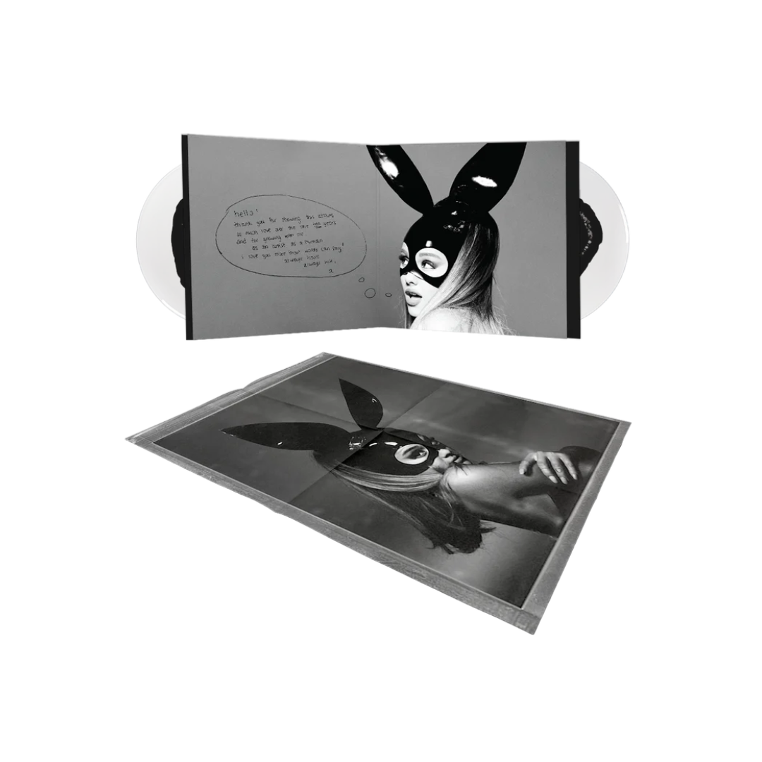 Ariana Grande - Dangerous Woman - Black And Clear Vinyl (10th Anniversary Edition With 2016 Art) - Poster Front