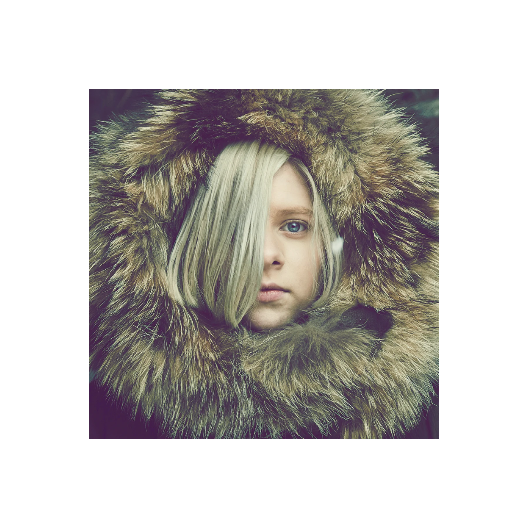 Aurora - Runaway - Blue Marbled 7" Vinyl Front Cover