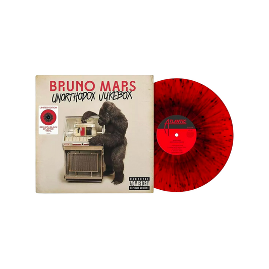 Bruno Mars - Unorthodox Jukebox - Red And Black Splatter Vinyl